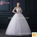 2017 fashionable slim fit off-shoulder princess wedding dress bridal gown